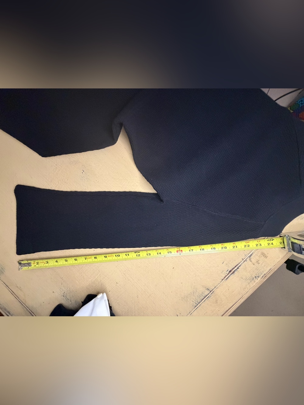 Emporio Armani Black Long-Sleeve Fit-and-Flare Dress - Picture 8 of 8